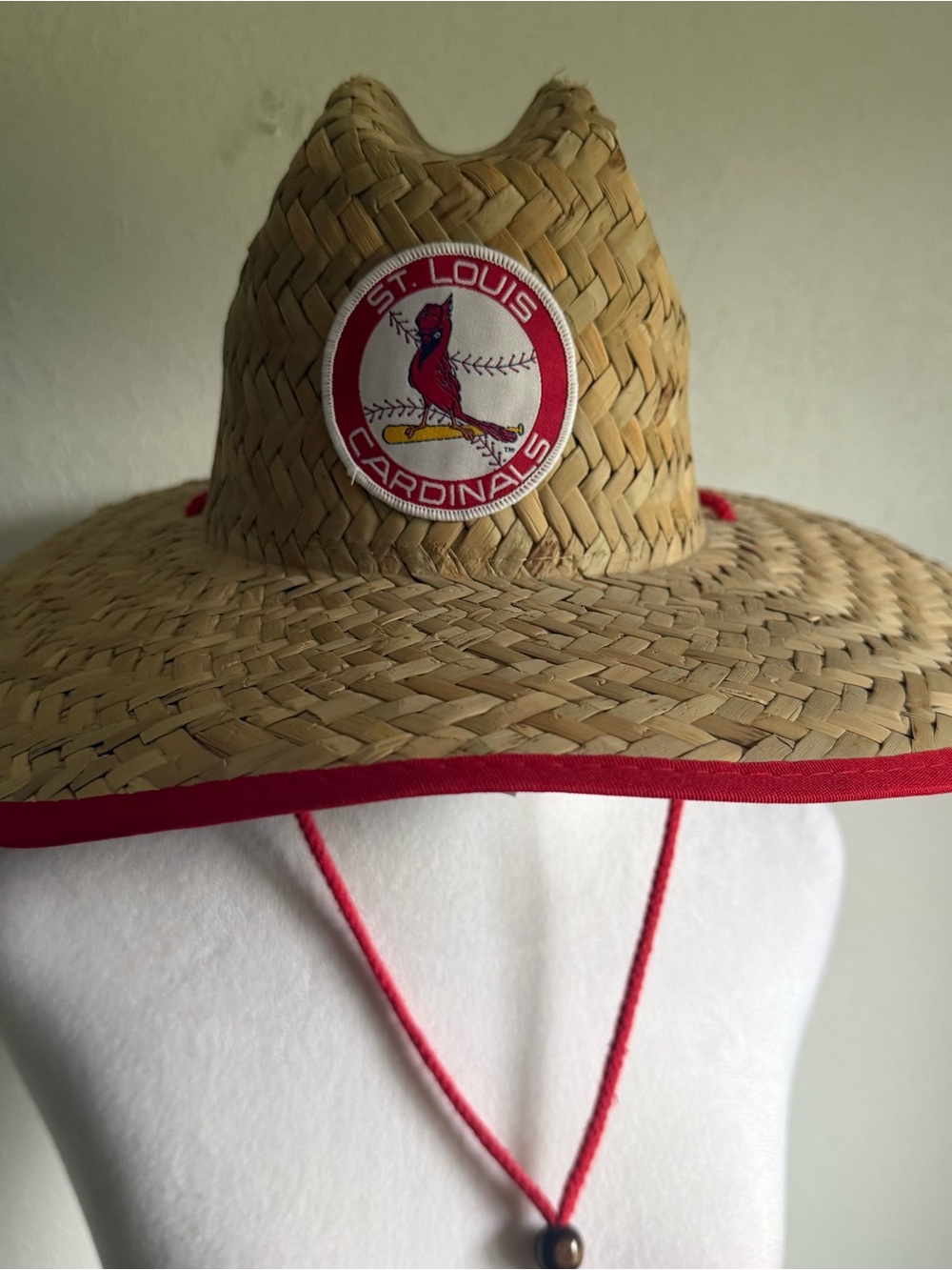 Unisex St Louis Cardinals Shading Breathable Game-day Outdoor Sporty Straw Hat